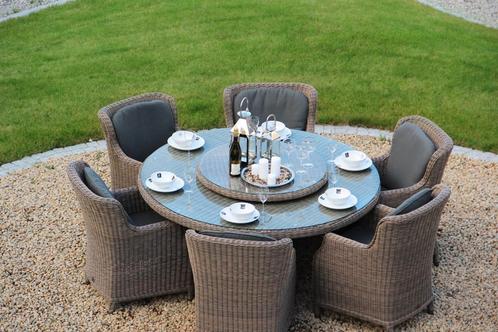 4 Seasons Outdoor Brighton dining set pure met Victoria, Jardin & Terrasse, Ensembles de jardin