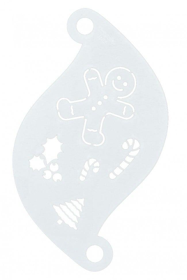 Kerst Make Up Sjabloon, Hobby & Loisirs créatifs, Articles de fête, Envoi