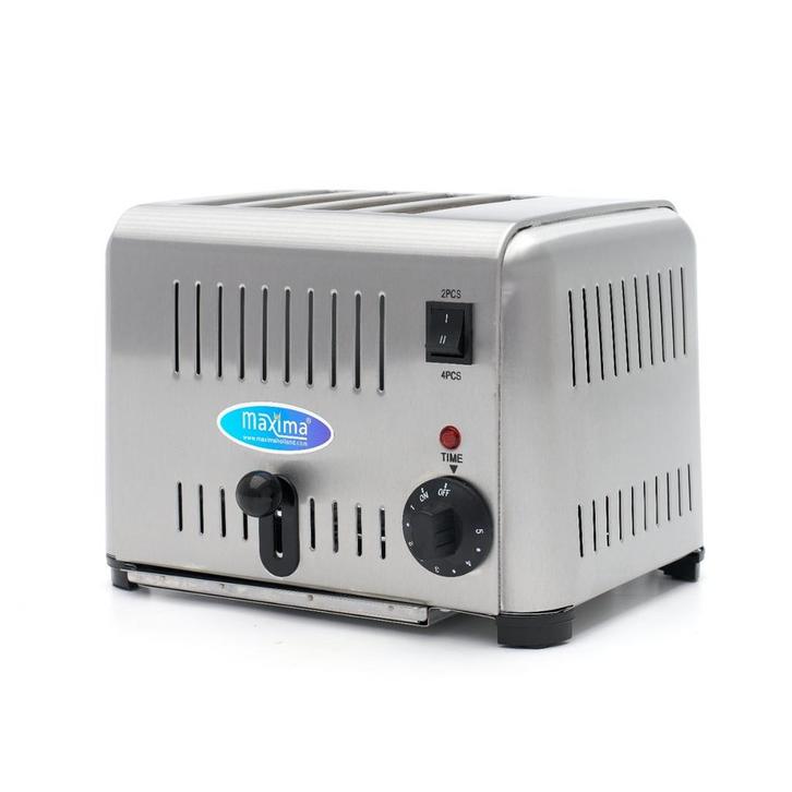 Broodrooster | RVS | Retro design | Kruimellade | 1.8kW, Zakelijke goederen, Horeca | Keukenapparatuur, Nieuw in verpakking, Verzenden