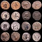 Romeinse Rijk. Lot comprising eight (8) AE coins:
