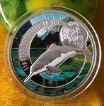 Niue. 1 Dollar 2016 Chinese River - Dolphin SOS for the