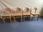 Chaise - Bois de pin - Quatre chaises - style Rainer