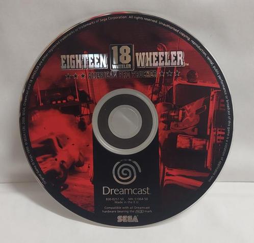 18 Wheeler - American Pro Trucker game only (Sega Dreamcast, Consoles de jeu & Jeux vidéo, Consoles de jeu | Sega, Enlèvement ou Envoi