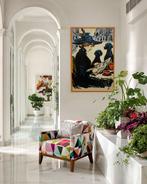 Flavia Delgado - RETRATO CON DOS PERROS XL (NO RESERVE)