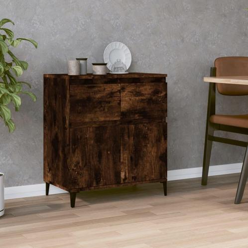 vidaXL Dressoir 60x35x70 cm bewerkt hout gerookt, Huis en Inrichting, Kasten | Dressoirs, Nieuw, Verzenden