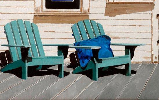 Guido Borelli - cabine alla marina XL, Antiek en Kunst, Kunst | Schilderijen | Modern