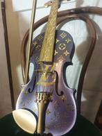 fppopart - Louis vuitton violon et archet 100% bois ( purple, Antiquités & Art, Art | Peinture | Moderne