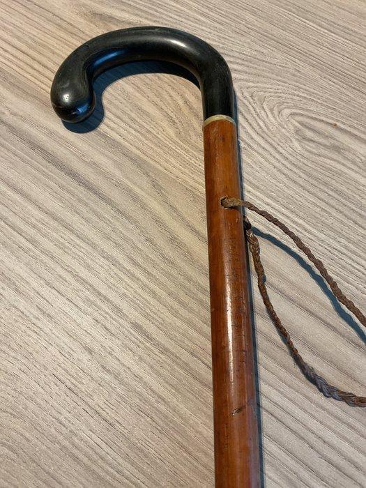 Wandelstok - met handgreep In hout - hoorn, Antiek en Kunst, Antiek | Overige Antiek