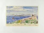 André-Léon Vivrel (1886-1976) - Bretagne, la voile rouge