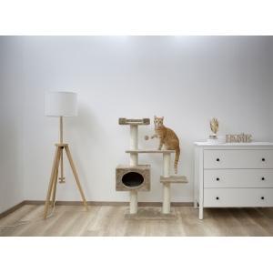 Kattenkrabpaal emmy beige, 58 x 38 x 121 cm - kerbl, Animaux & Accessoires, Accessoires pour chats