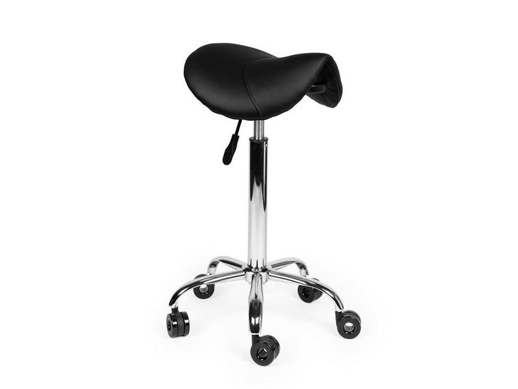 Kapperskruk Zwart - Hoge uitvoering, Huis en Inrichting, Krukjes, Nieuw, In hoogte verstelbaar