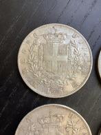 Italie. Vittorio Emanuele II. 5 Lire 1870-1875 (Sans Prix de, Postzegels en Munten