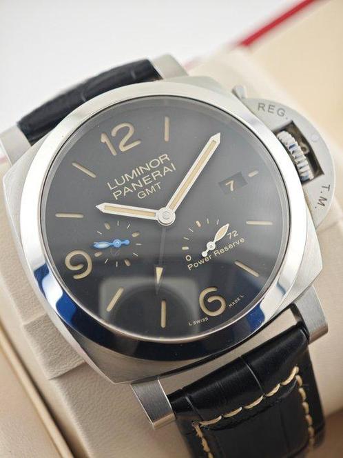 Panerai - Luminor GMT - PAM01321 - Homme - 2010-2020, Handtassen en Accessoires, Horloges | Heren