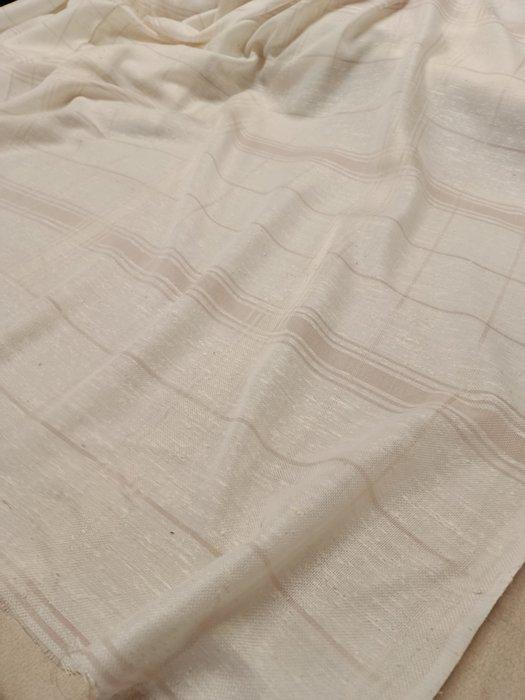 Introvabile tendone vintage a quadri - Gordijnstof - 390 cm, Antiquités & Art, Tapis & Textile