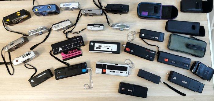 Canon, Fuji, Kodak, Halina and more Kit 22x macchine, Audio, Tv en Foto, Fotocamera's Analoog