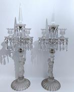 Baccarat - Candélabre (2) - Cristal, Antiek en Kunst