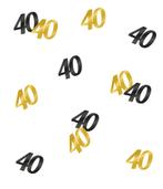 Tafelconfetti 40 Jaar 20gr, Verzenden, Nieuw