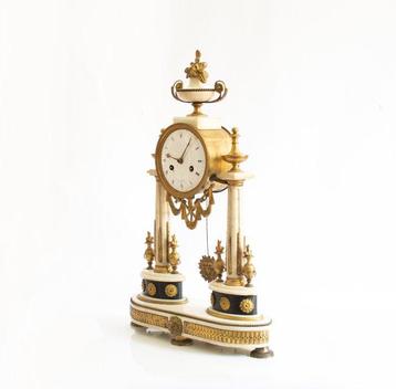 Pendule Louis XVI - Verguld brons - 1790
