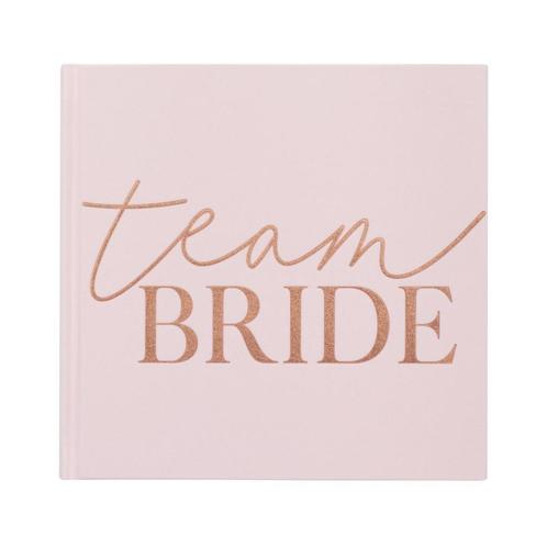 Gastenboek Team Bride 21cm, Hobby en Vrije tijd, Feestartikelen, Nieuw, Verzenden