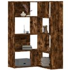 vidaXL Boekenkast 4-laags hoek 85x85x140 cm bewerkt hout, Huis en Inrichting, Kasten | Boekenkasten, Verzenden, Nieuw