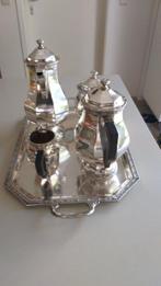 Koffie- en theeservies (5) - Gepolijst zilver