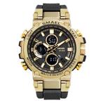 Militair Sport Horloge met Digitale Wijzerplaten voor Heren, Verzenden, Nieuw, SMAEL