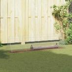 vidaXL Kippenhok Zilver 215 x 55 x 55 cm Gegevens staal, Verzenden, Nieuw