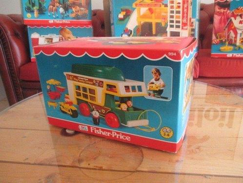 Fisher-Price - 994 Bus Bateau - Bus Bus Bateau - 1970-1979 -, Antiquités & Art, Antiquités | Autres Antiquités