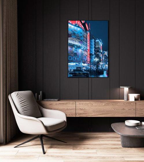 Dominik Valvo - Shinjuku Neon Street (Japan 2017) XL, Antiek en Kunst, Kunst | Designobjecten