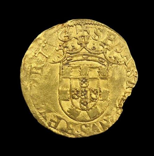 Portugal. D. Sebastião I (1557-1578). 500 Reis - Lisboa -, Postzegels en Munten, Munten | Europa | Niet-Euromunten