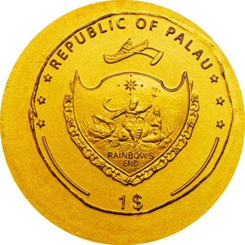 Palaos. 1 Dollar 2009 Brutus of the Assassination on Caesar, Postzegels en Munten, Munten | Europa | Niet-Euromunten