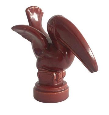 Sven Lindhardt - sculptuur, Toucan - 19 cm - Aardewerk