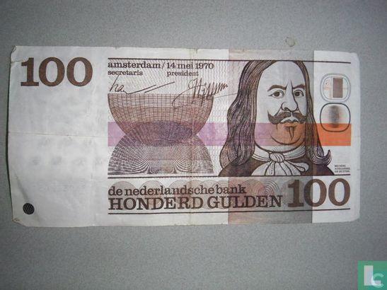 100 gulden Nederland - 1970, Postzegels en Munten, Bankbiljetten | Nederland, Los biljet, Verzenden