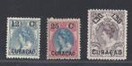 Curaçao 1901/1902 - Koningin Wilhelmina opdrukken - NVPH