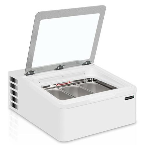 Schepijsvitrine | ICE | Energiezuinig | Wit | 3x 5L |, Zakelijke goederen, Horeca | Keukenapparatuur, Nieuw in verpakking, Verzenden