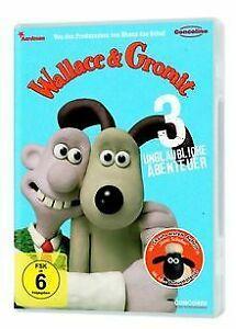 Wallace & Gromit - 3 unglaubliche Abenteuer von Nick Park, Cd's en Dvd's, Dvd's | Overige Dvd's, Gebruikt, Verzenden