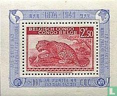 Belgisch Congo - 75 jaar UPU - 1949, Postzegels en Munten, Postzegels | Afrika, Postfris, Verzenden