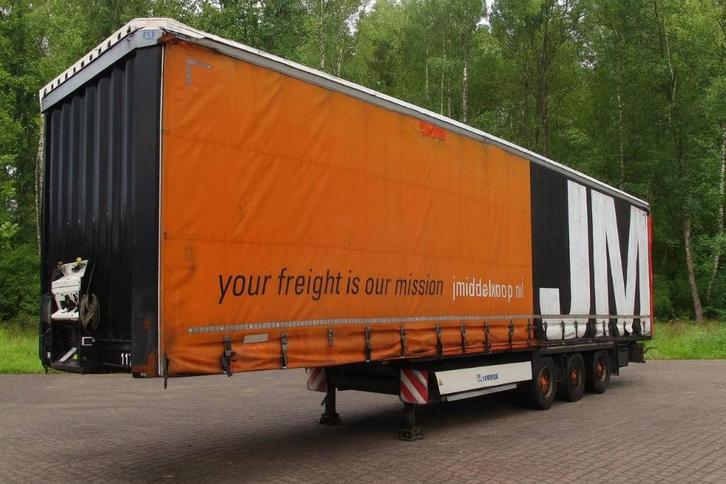 Veiling: Schuifzeiloplegger Krone SD 2016, Auto's, Vrachtwagens, Ophalen