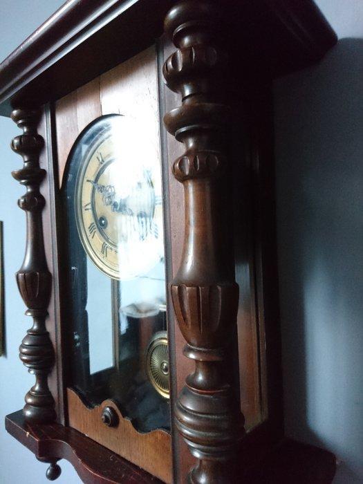 Régulateur - Friedrich Mauthe Schwenningen (FMS) - Bois,, Antiquités & Art, Antiquités | Horloges