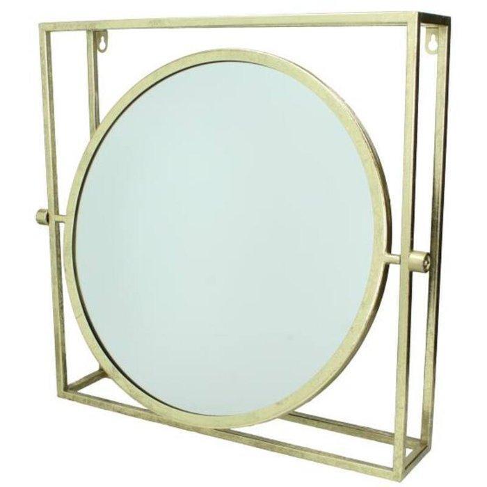 Wandspiegel - Glas, IJzer, Antiek en Kunst, Curiosa en Brocante