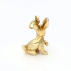 Hanger - 14 karaat Geel goud - Konijn/Haas