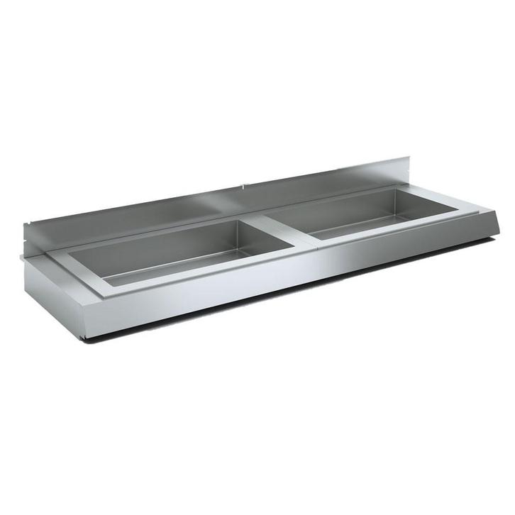Optie : Bain-marie kuip 3x GN 1/1, H150mm, Zakelijke goederen, Horeca | Keukenapparatuur, Koelen en Vriezen, Verzenden