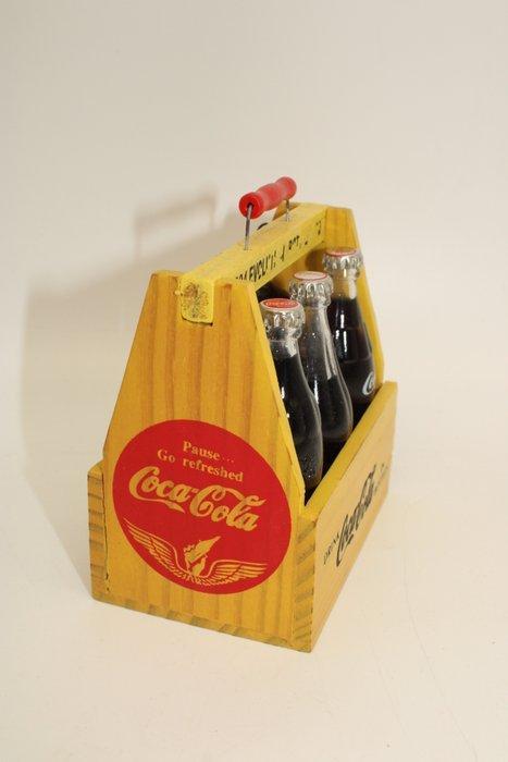 Krat - Hout - Coca Cola miniatuur krat, Antiek en Kunst, Antiek | Wandborden en Tegels