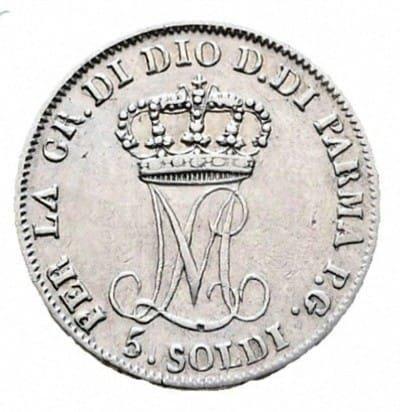 Italia, Milano Maria Luigia. 5 Soldi 1815 (Zonder, Timbres & Monnaies, Monnaies | Europe | Monnaies non-euro