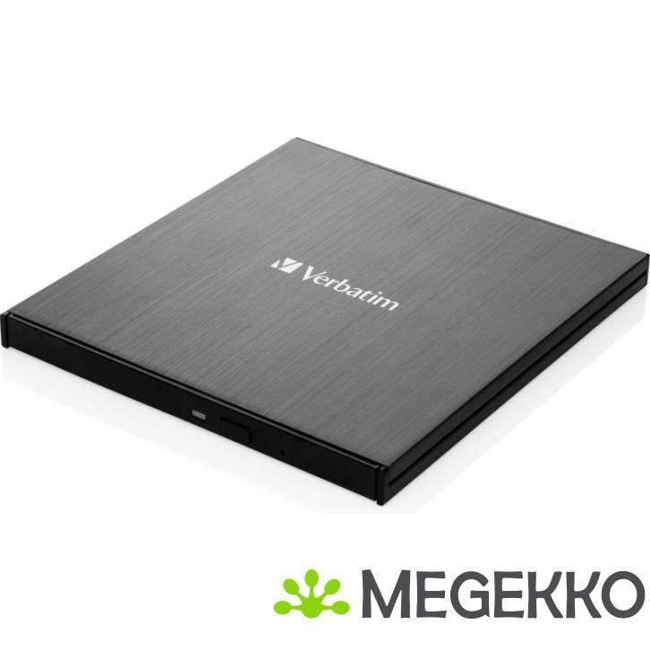 Verbatim Simline CD / DVD ReWriter USB-C, Computers en Software, Overige Computers en Software, Nieuw, Verzenden