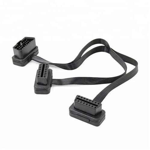 Universele Platte 16-pins OBD2 Verleng- en Splitterkabel 2-D, Auto diversen, Autogereedschap, Verzenden