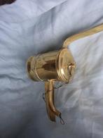 Wevers lamp - Olielamp - Messing, Antiek en Kunst