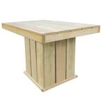 vidaXL Table de jardin 110x75x74 cm Bois de pin imprégné, Jardin & Terrasse, Neuf, Verzenden