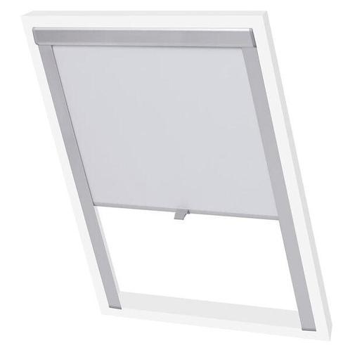 Rolgordijn Velux 104 Wit - Verduisterend - OP = OP!, Huis en Inrichting, Stoffering | Gordijnen en Lamellen, Wit, Nieuw, Verzenden