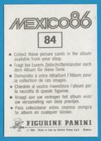 Panini World Cup Mexico 86 - #84 Maradona Sticker -, Collections